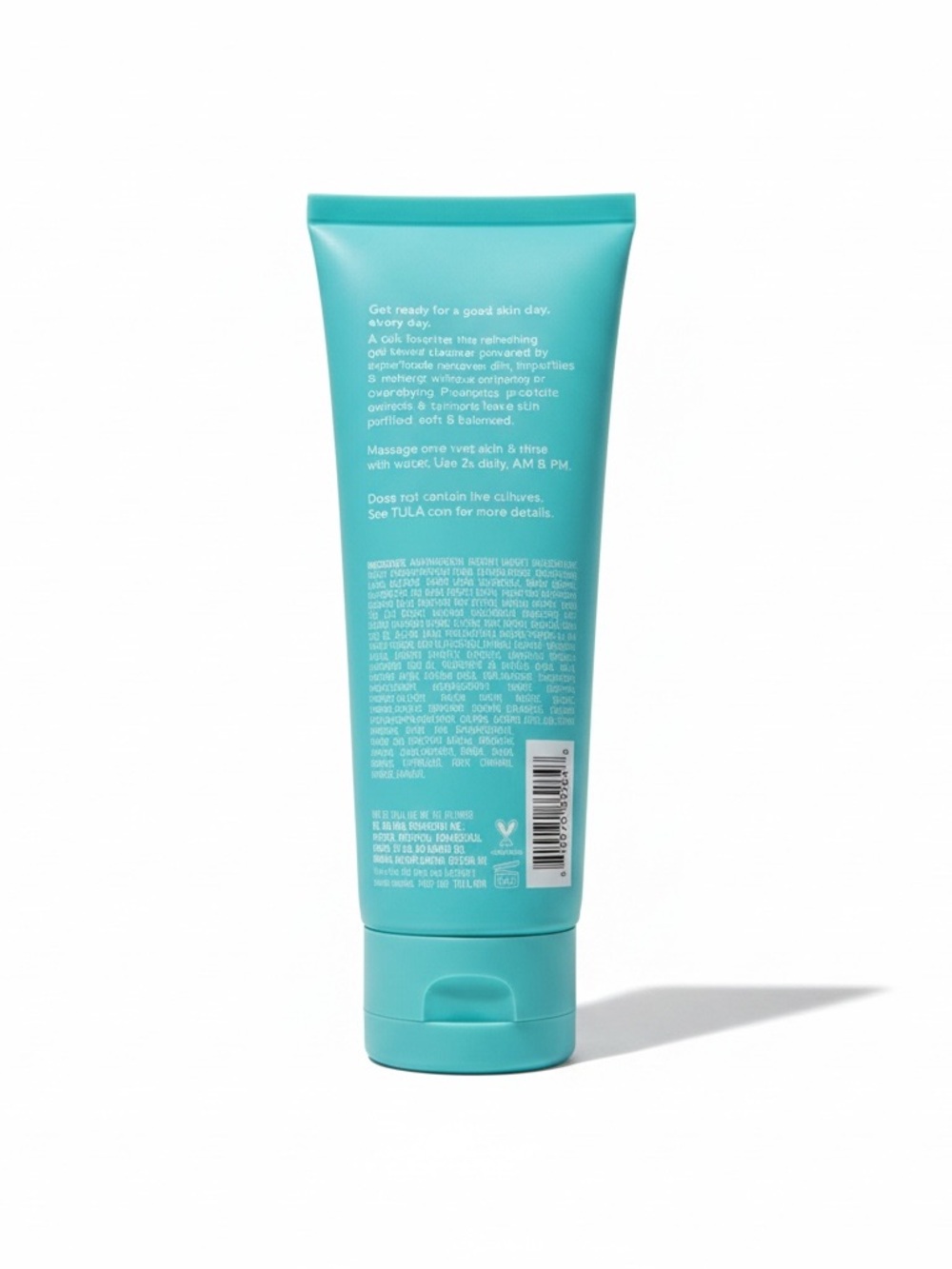 TULA The Cult Classic Purifying Face Cleanser Teal Full Size 4.2 oz Sealed - Picture 2 of 4